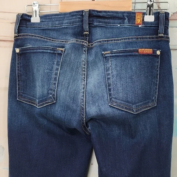 7 For All‎ Mankind The Skinny Boot Cut Jeans - Picture 4 of 8